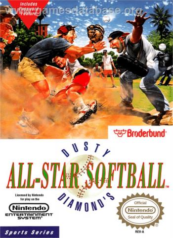 Cover Dusty Diamond's All-Star Softball for NES